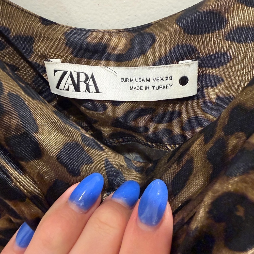 Zara Satin Midi Dress - Picture 3 of 3
